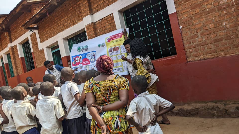 Bukavu : Mobilisation communautaire à Ibanda COSAHOW en première ligne contre le choléra et le M-pox