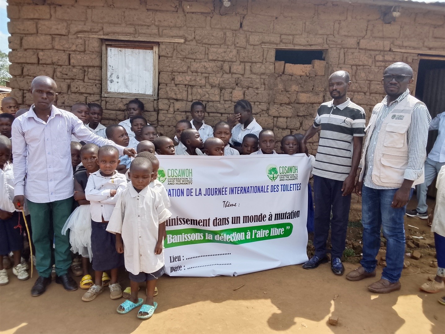 KAMANYOLA: COSAWOH Célèbre  la Journée Internationale des Toilettes